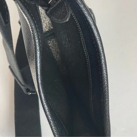 Botkier Valentina Small Hobo Saddle Crossbody Bag -  Black Leather - Picture 14 of 16